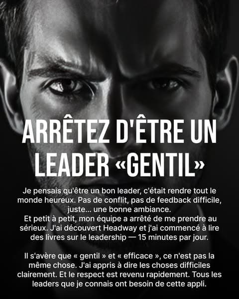 Le PDG moyen lit 52 livres par an — Headway t'y emmène 📚