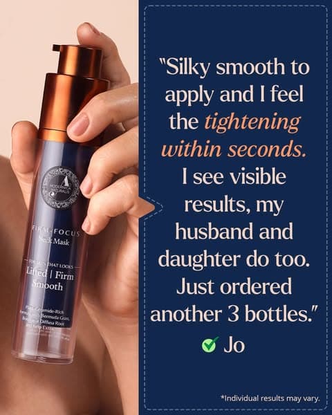 Why women reorder this neck mask