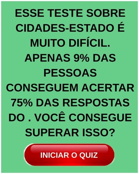 Este teste sobre uma cidade dos EUA surpreende quase todo mundo - será que você passa?