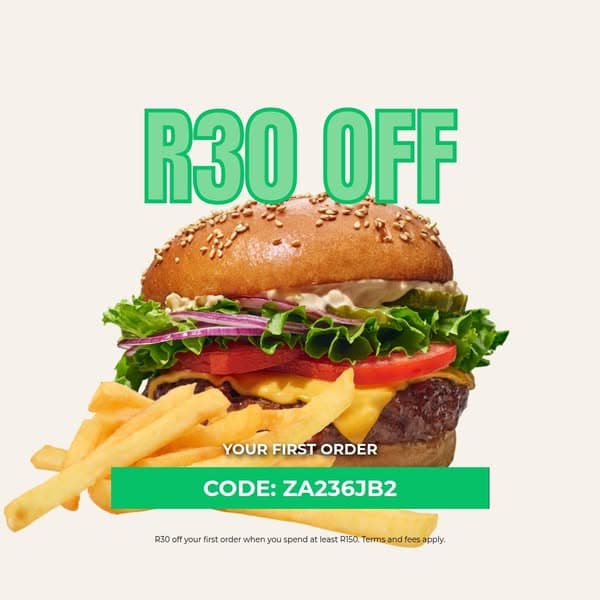 R30 off your first order
