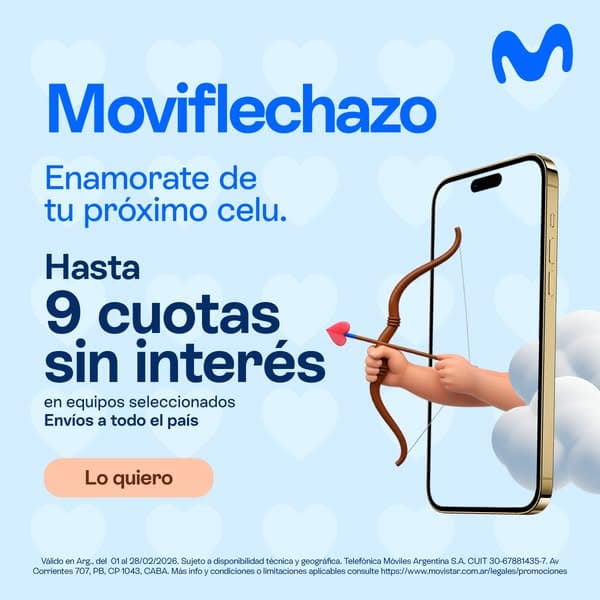 ❤️ Aprovechá hasta 9 cuotas sin interés