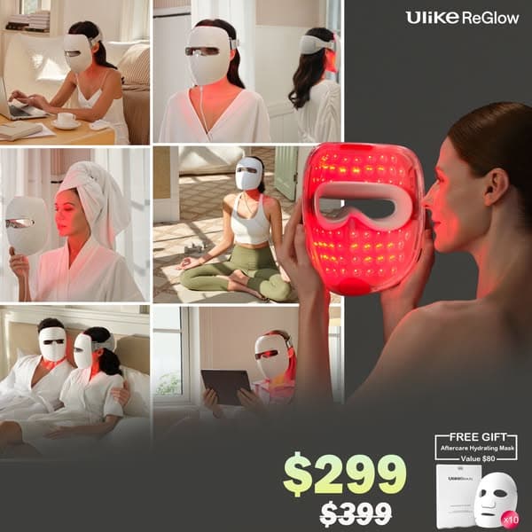 4-in-1 Skin Renewal LED Light Therapy Mask