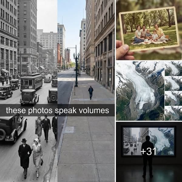 Fotos comparativas alucinantes que cuentan una historia diferente 🤯📸