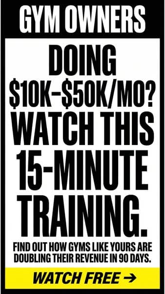 The Exact System We Use to Double Gym Revenue
