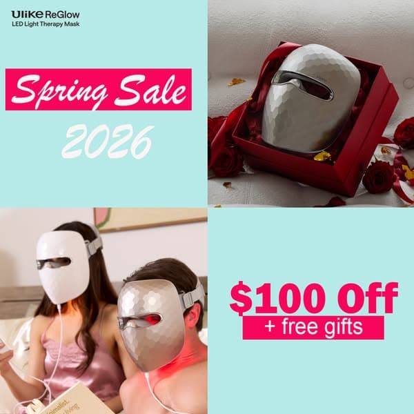 Ulike ReGlow Sale-AT-Home LED Facial Treatment!