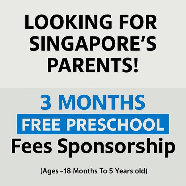 Save with Supermom’s Preschool Scholarship worth up to $7,500