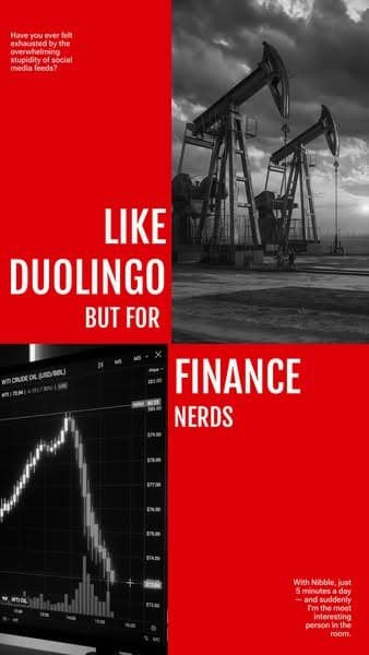 Ditch the Scroll. Learn Finance ⏳