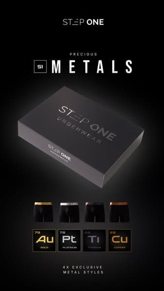 🔥 Precious Metals Boxers – Limited Drop