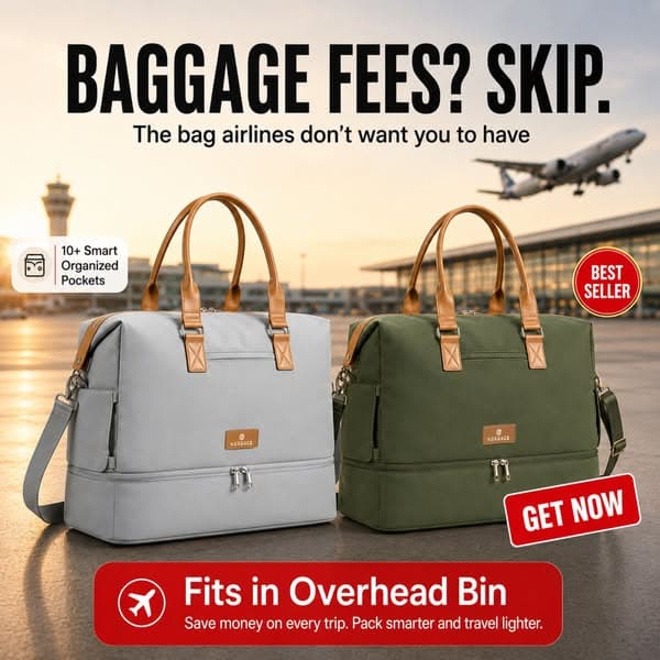 Skip The Bulky Suitcase And Travel Lighter For Short Getaways