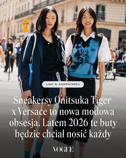 Sneakersy Onitsuka Tiger x Versace to nowa modowa obsesja. Latem 2026 te buty będzie chciał nosić każdy
