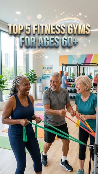 Top 5 Fitness Gyms for Ages 60+