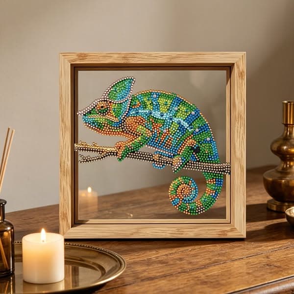 💎 New💎 Framed Clear Double-Sided Diamond Painting Kits