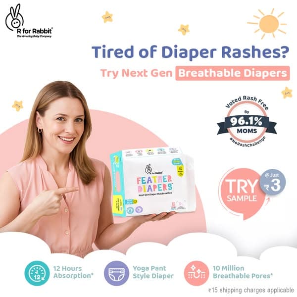 Get Diaper Sample at ₹3 – Use TRYSAMPLE
