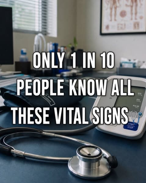 🩺 Only 1 in 10 Adults Knows These Vital Sign Ranges!