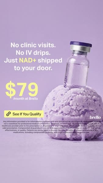 NAD+ Plan starting at $79/month