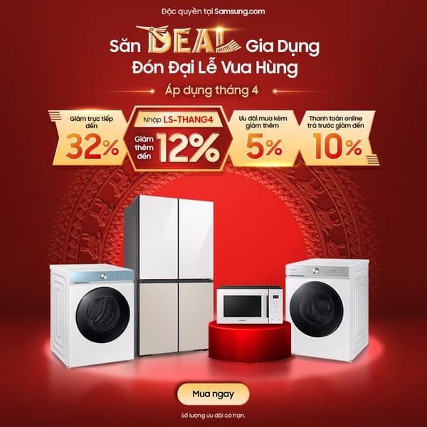 Săn Deal sống khỏe, đón Đại Lễ Vua Hùng
