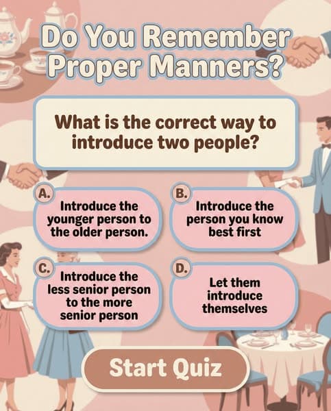 Etiquette Essentials: How Well Do You Know Your Manners?