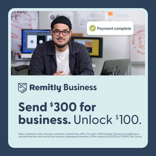 Try Remitly Business
