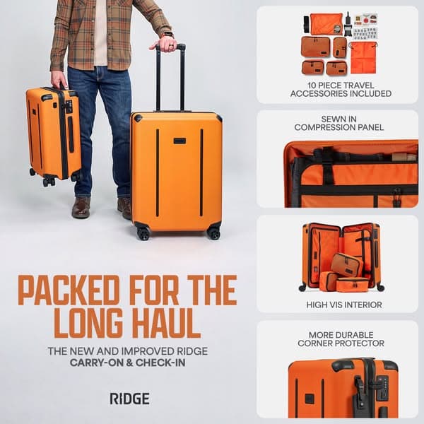 Get a Luggage Set for 45% OFF.