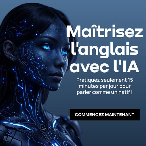 Parlez anglais avec l’IA