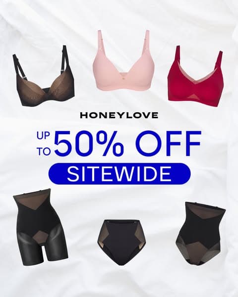 Up to 50% Off Sitewide