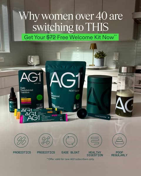 Get Your FREE AG1 Welcome Kit Today**