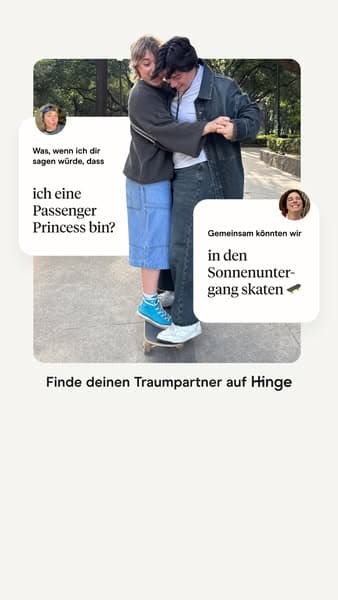 Finde echte Gefühle.