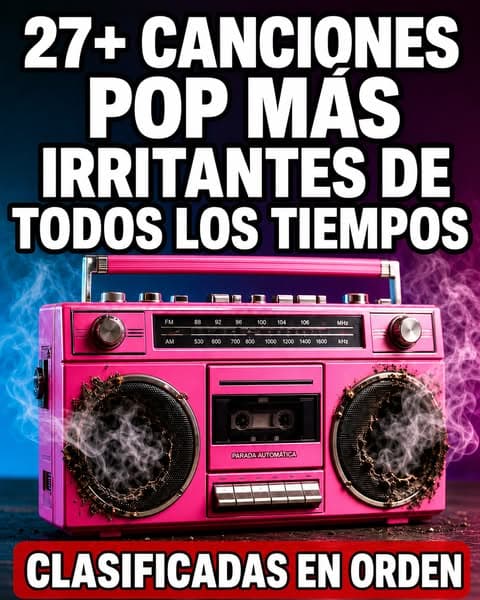 27+ Canciones Pop Más Irritantes Que Definieron Cada Década