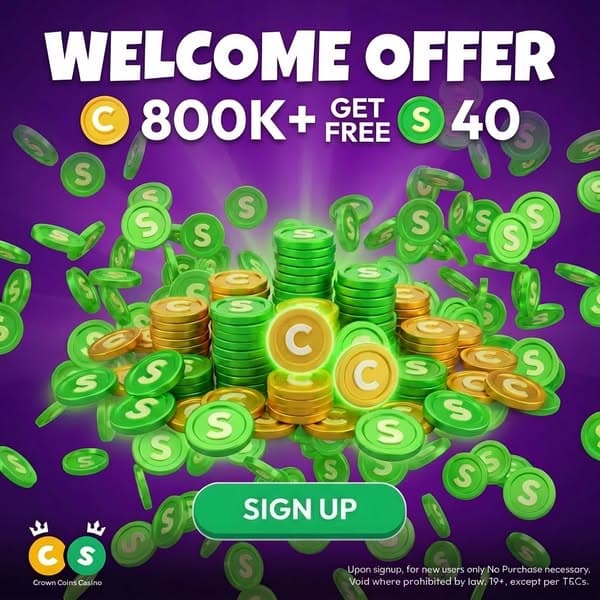 🎰 Spin & Redeem at CrownCoins Casino! 🎰