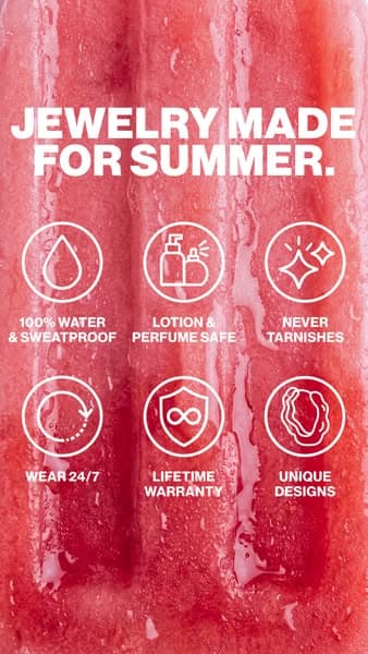 The original waterproof jewelry 💦