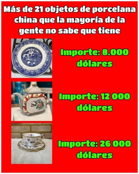 Piezas chinas de gran valor que tienes en casa y que podrían valer mucho dinero
