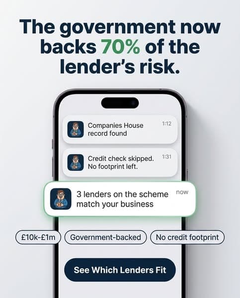 Government Backs 70% of Lender Risk