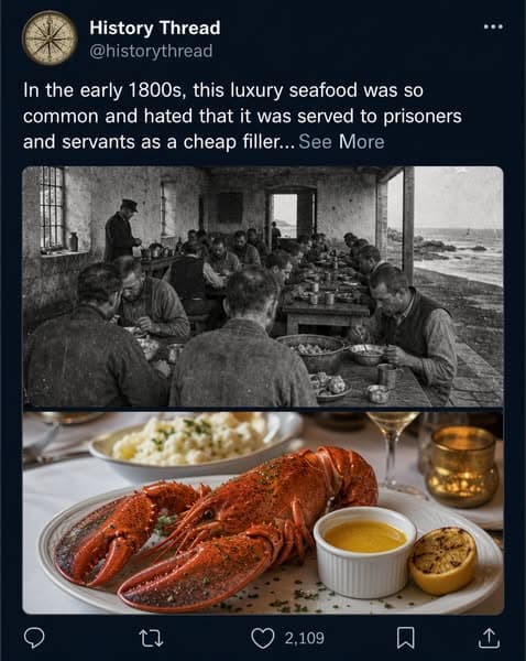 Why This Luxury Meal Used To Be Served In Prisons