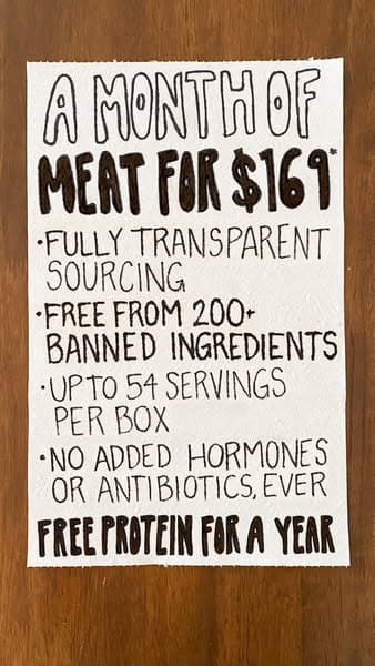 No antibiotics or added hormones EVER