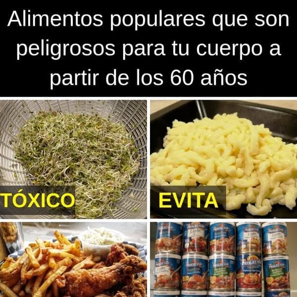 Mayores: Los Médicos Dicen Que Estos Son Los Alimentos Que Hay Que Evitar Para Gozar De Buena Salud Con Más De 60 Años