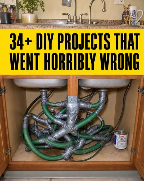 34+ DIY Disaster Photos That Will Make You Call A Pro