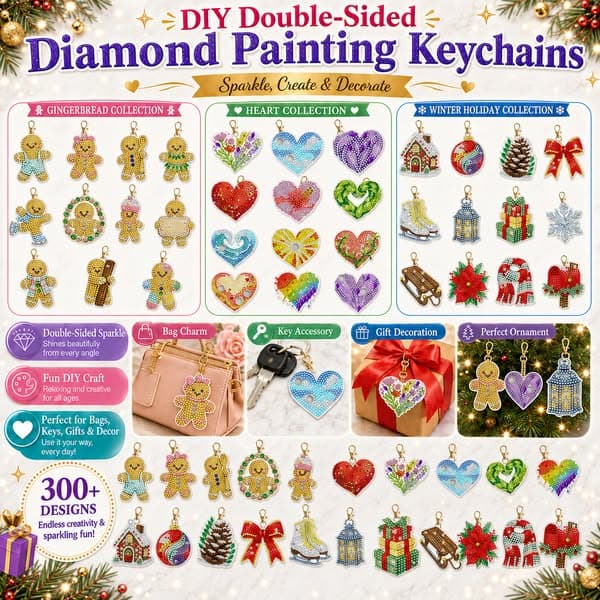 ✨ Sparkling Diamond Charms Full of Creativity & Shine