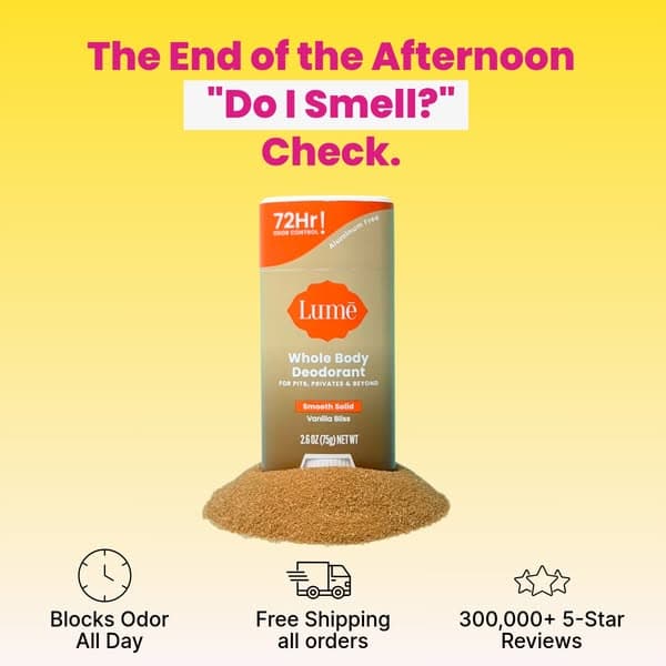 Deodorant that actually works