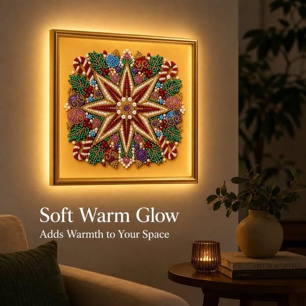 ✨Lighted Pearl Painting Wall Art Kit