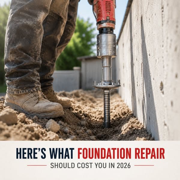 What Foundation Repair Should Cost in 2026