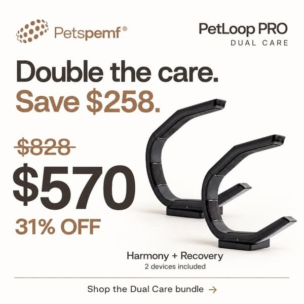 Get the PetLoop Pro Dual Care bundle and save 31%.