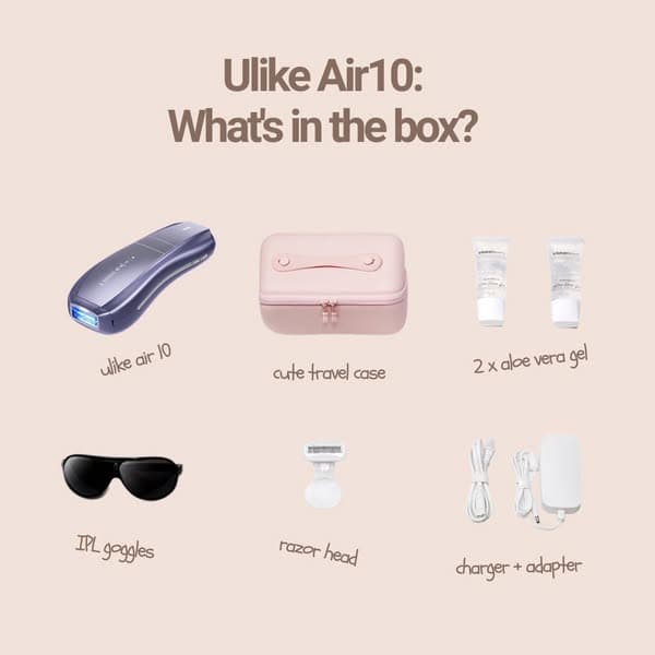 Say Goodbye to Hair - Shop Ulike Air10’s Fast & Painless Hair Removal Now!