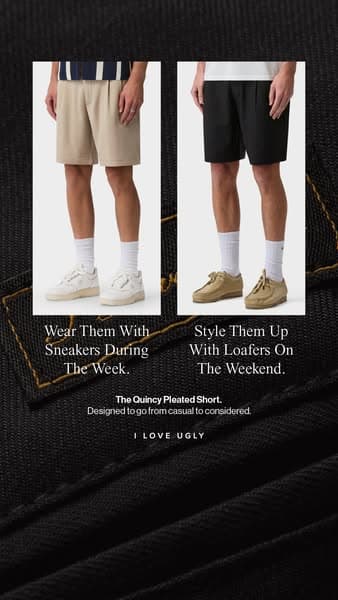 BACK IN STOCK | Quincy Pleated Short