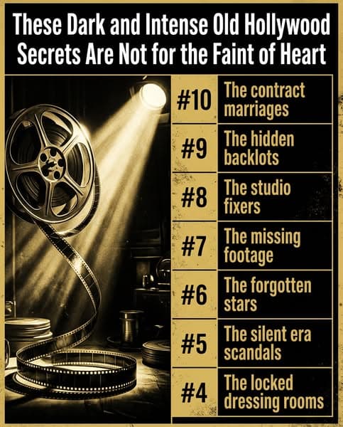 25+ Dark Old Hollywood Secrets That Were Kept Hidden