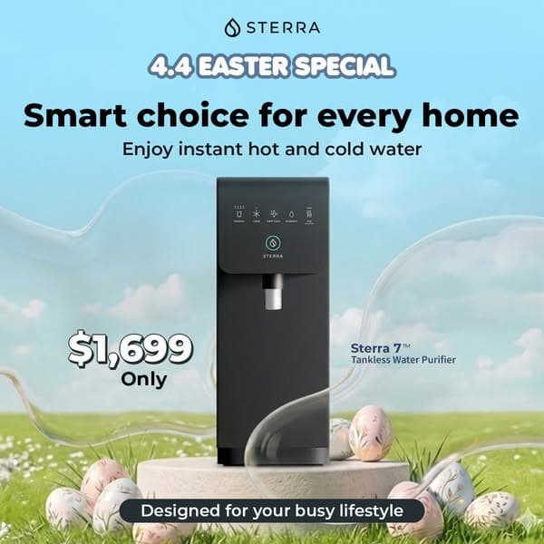 Make the Switch to a Tankless Water Purifier This 4.4