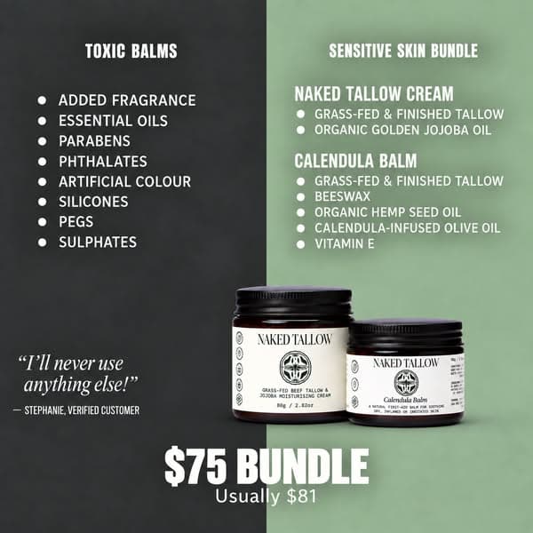 Two sensitive-skin favourites. One $75 bundle