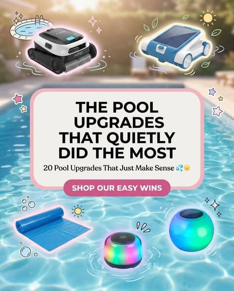 The pool upgrades that just make sense 💦
