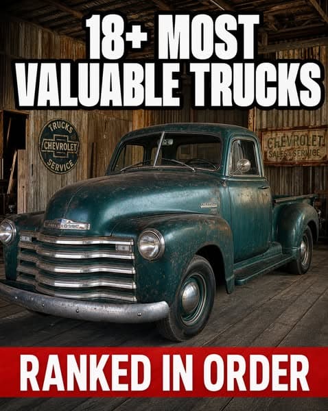 18+ Iconic American Pickups That Every Collector Wants