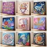 ✨Pre-Framed DIY Handcrafted Pearl Art Kits👉