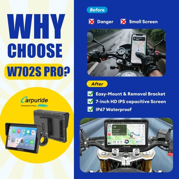 Smarter Riding Starts Here – W702S Pro 🏍️